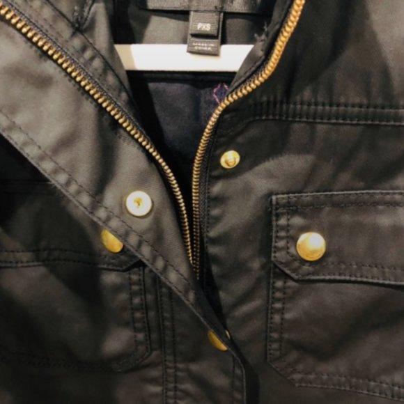 J. Crew Black Downtown Field Jacket, XSP - Picture 8 of 11